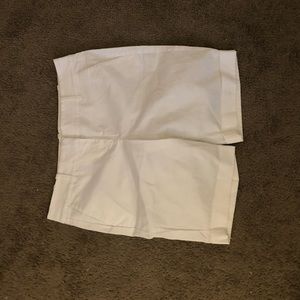 White Bermuda Shorts